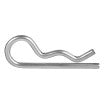 Safety Pin, Wire Diameter 0.047", Length 1-9/16", Width 3/8", Make: Grainger