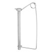 Safety Pin, Wire Diameter 0.058", Length 1-3/4", Width 3/8", Pack of 25, Make: Grainger