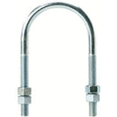 Zinc Plated Round Bend U-Bolt, Size: 3/8"-16 x 1 1/2" Pipe, Make: Fastnel