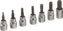 Standard Hex Bit Socket Set in mm , Set of 7pcs, Make: Stanley