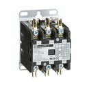 Contactor, Definite Purpose, 25A, 3 pole, 20HP at 575VAC, 3 phase, 110/120VAC 50/60Hz coil