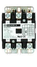 Contactor, Definite Purpose, 40A, 3 pole, 25 HP at 575VAC, 3 phase, 110/120VAC coil at 50/60Hz.