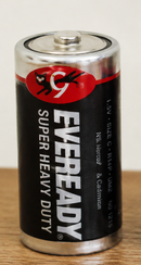 Battery Alkaline, Size: C (LR-14),Make: Eveready
