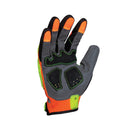 قفازات عمل عالية الوضوح من Mechanix Wear، لون أصفر فلوري، عالية الوضوح FastFit®
