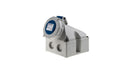 IP67 Blue Wall Mount 3P 25 ° Industrial Power Socket, Rated At 16A, 230 V, Make: Mennekes