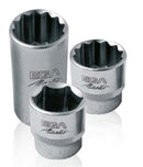 Socket Wrenches 1/2" Long Pattern (12 Edges), Make: EGA Master