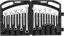 Combination Wrench Set, Size:8mm x 18mm[1/4''X7/8''] ,Set of 20 pcs, Make: Stanley