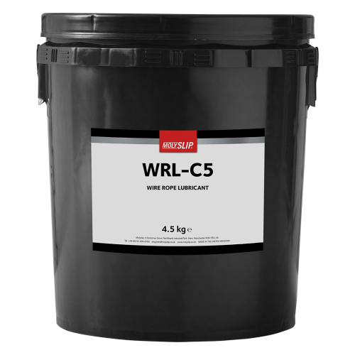 Molyslip® WRL-C5 - Wire Rope Lubricant, 4.5Kg/Pail