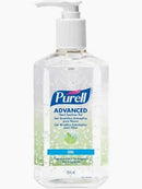Sanitizer GOJO Purell.