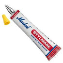 Markal Stylmark Tube Marker yellow,  Mark Size: 3mm, Make: Markal