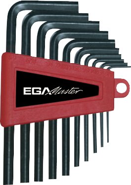 Hex Key Wrench Set, 10pcs/Set, 61500 EgaMaster