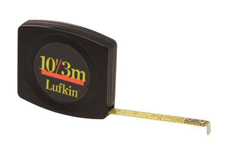 Tape Measure, Pee Wee SAE Metric Yellow Clad Pocket-Y613ME Lufkin