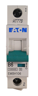 Miniature Circuit Breaker B6 EMBH106 Eaton
