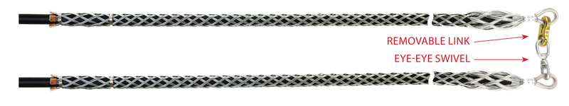 Lewis LSG Snake Wire Rope, 3/4" - 1-1/4"
