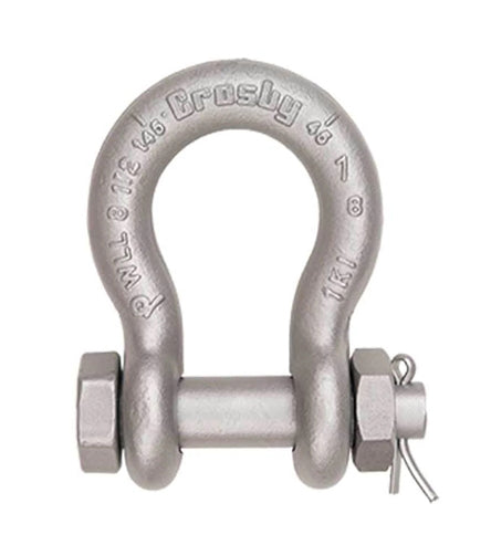 Anchor Shackle Alloy, Bolt Type Grade 80 G-2130A Crosby