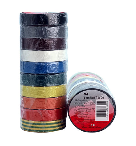 Vinyl Electrical Tape, Temflex 1500 3M