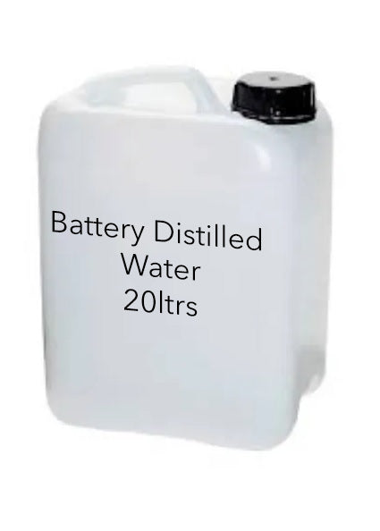 Battery Distilled Water 20lts