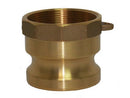 Adaptor x Female NPT Brass Type A Sunpool