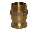 Adaptor x Male NPT Brass Type F