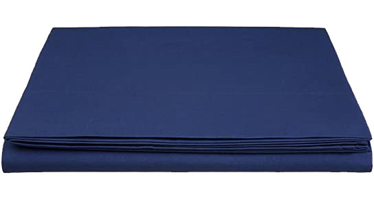 Bed Sheet Double Blue 81" x 96"