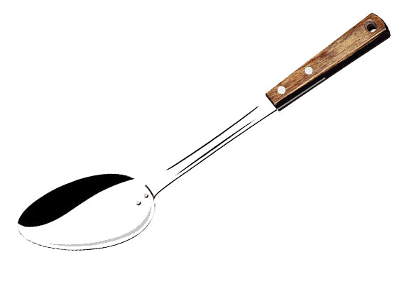 Serving Spoon SS Wooden Handle