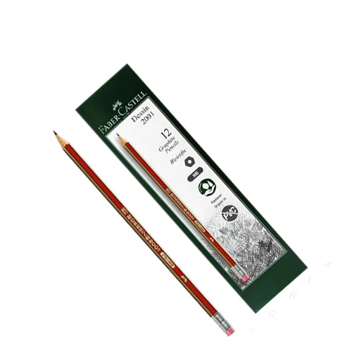 Pencil HB Rubber Tip Faber Castell