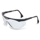 Safety Glass, Clear, Polycarbonate, Black Frame, Anti-Fog, Skyper S1900X Uvex