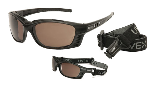 Safety Glass, Uvextreme Plus Livewire™ Anti-Fog Safety Glasses, SCT-Gray Lens Colour S2605XP Uvex