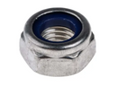 Nylon Insert Lock Nut, M10 - RS PRO