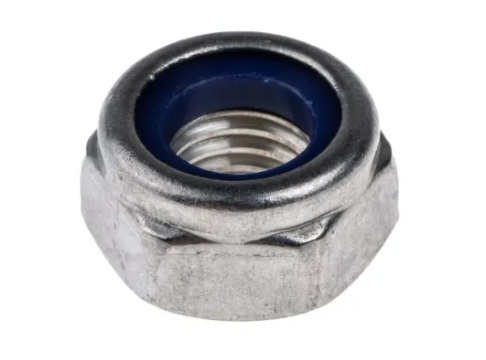 Nylon Insert Lock Nut, M10 - RS PRO
