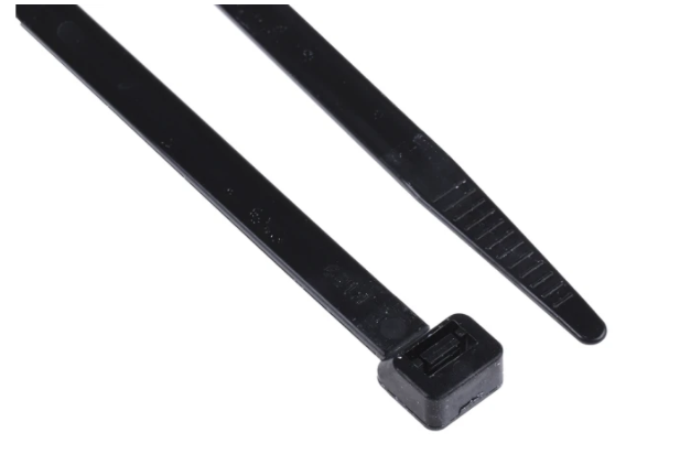 Cable Tie, BLK UV (Pack of 100) - RS PRO