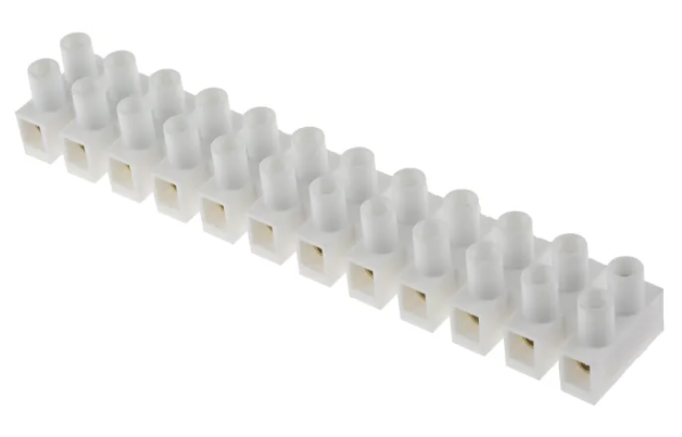 12 Way 5A Terminal Block (Pack of 5) - RS PRO