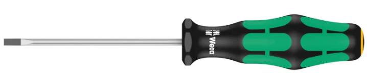 Screwdriver for Slotted Screw - Wera