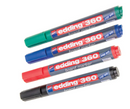 White Board Marker, 4 Assorted - Edding