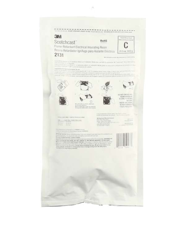 Scotchcast Flame-Retardant Compound 2131C, 612 grams, 10 /Case, Make: 3M