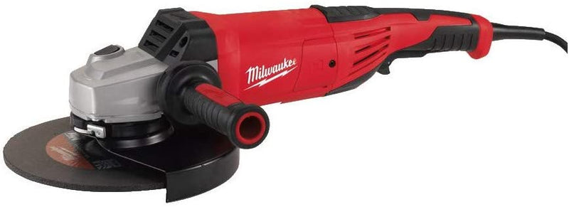Milwaukee 230mm angle grinder with deadman switch