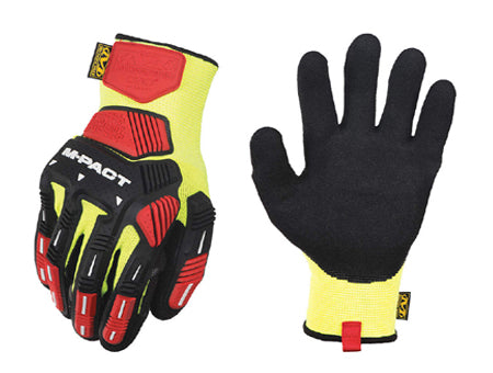 Cut Resistant Impact Gloves M-Pact® Knit CR3A3 KHD-GP Mechanix