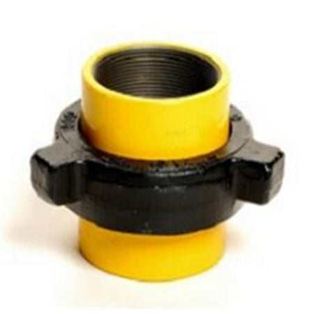 Hammer Union Threaded Fig 100, Yellow & Black