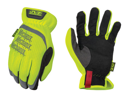High-Visibility Work Gloves, Hi-Viz FastFit SFF-91 Mechanix