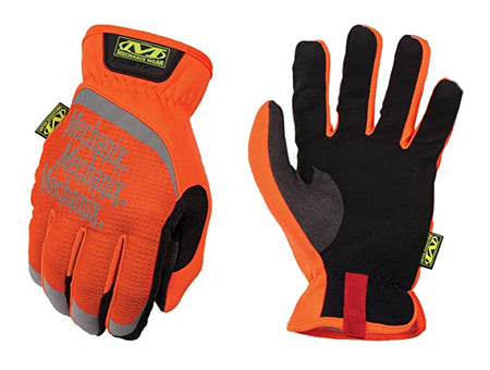 High-Visibility Work Gloves, Hi-Viz FastFit SFF-99 Mechanix