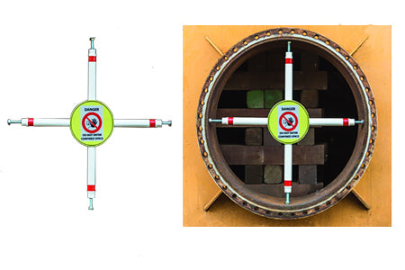 Manhole Entry Confined Space Barrier CableSafe