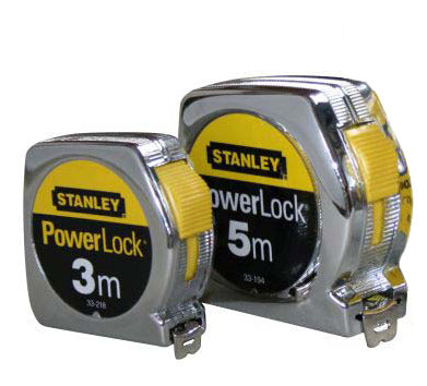Measuring Tapes Metal Powerlock Inch/mm Stanley