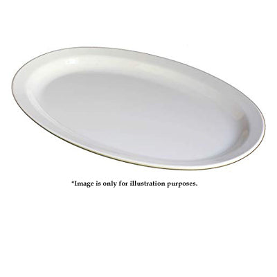 Oval Plate Melamine