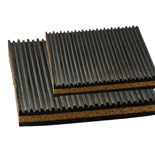 Gulf-O-Flex Anti Vibration Cork Pad, 18" x 18" x 7.8" (6pcs)