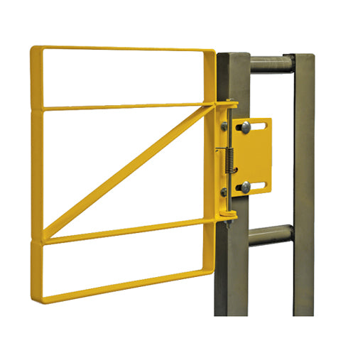 Safety Gates Series Z Yellow Powder Coat Fabenco