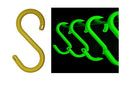 Safety Hook Extreme Cable Safe-Yellow & Glow in the Dark