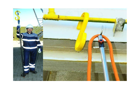 Safety Hook Range Extender Pole CableSafe