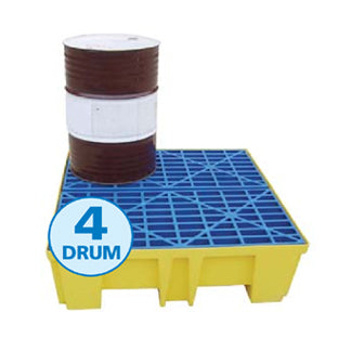 Spill Pallet, 4 Drums Capacity Oiltechnics