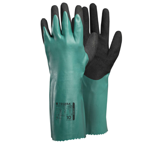 TEGERA 7361 Chemical Protection  Gloves- Nitrile Supported