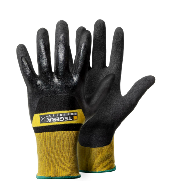 TEGERA 8803 Infinity General Purpose Gloves - 3/4 Coated, Double Dipped - Nitrile